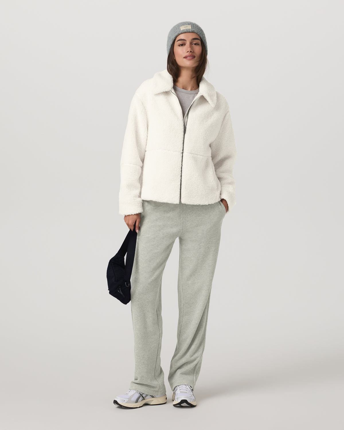 Lou Full Zip Jacket Women's Marshmallow Fleece Jacket - Vuori