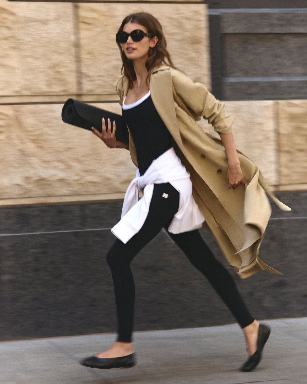 Rhodes Trench Coat Classic Women's Khaki Trench - Vuori