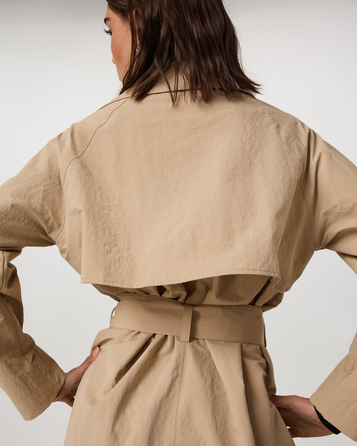Rhodes Trench Coat Classic Women's Khaki Trench - Vuori