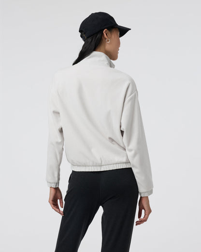 Women's Aspen Half Zip Salt Fleece Pullover - Vuori