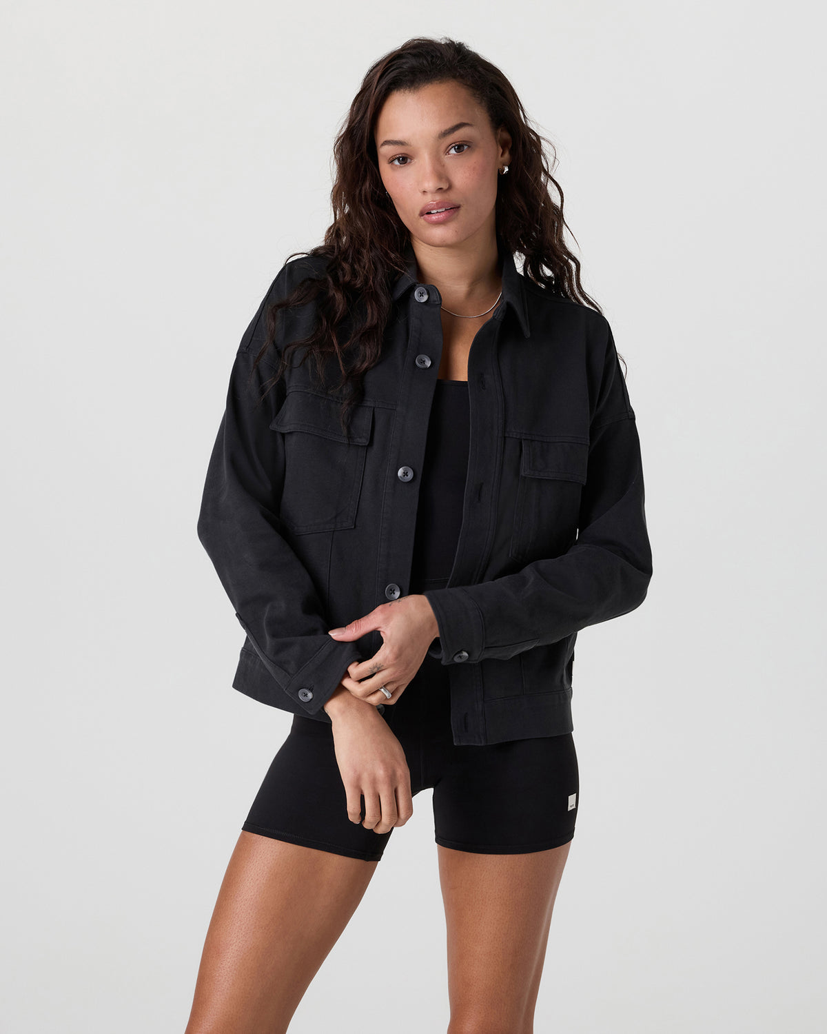 Mackenzie Jacket Washed Black - Vuori