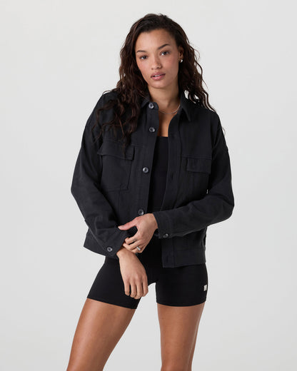 Mackenzie Jacket Washed Black - Vuori