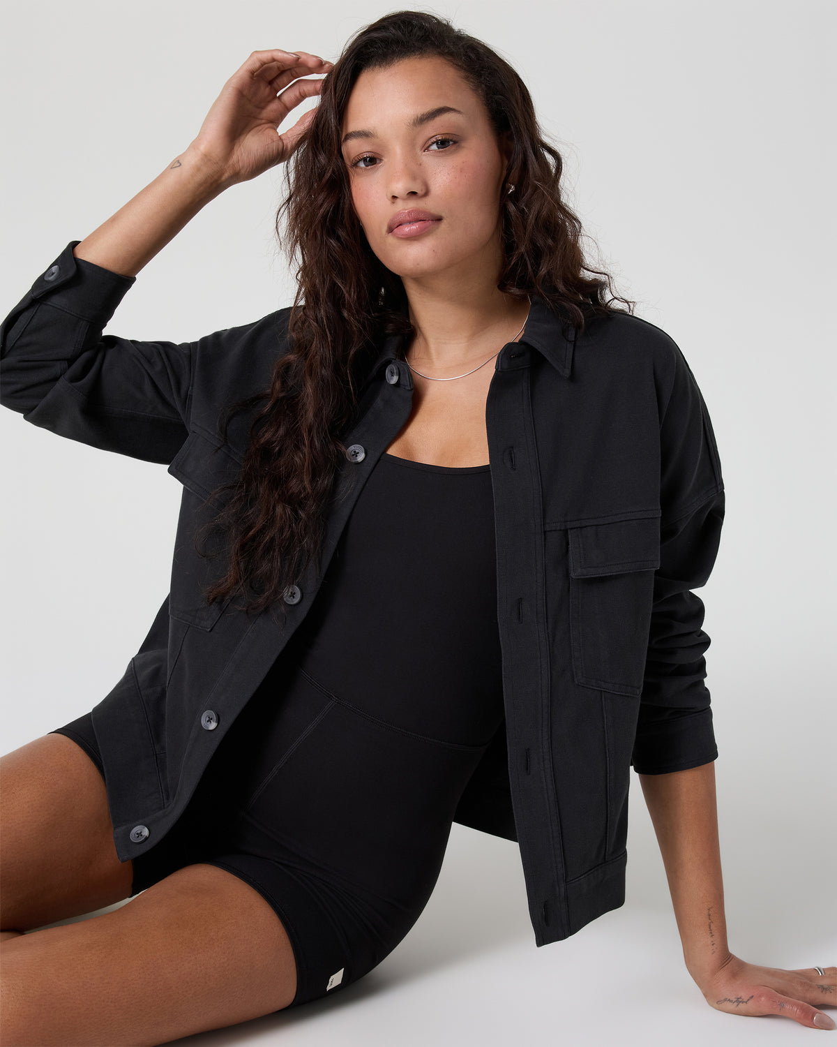 Mackenzie Jacket Washed Black - Vuori