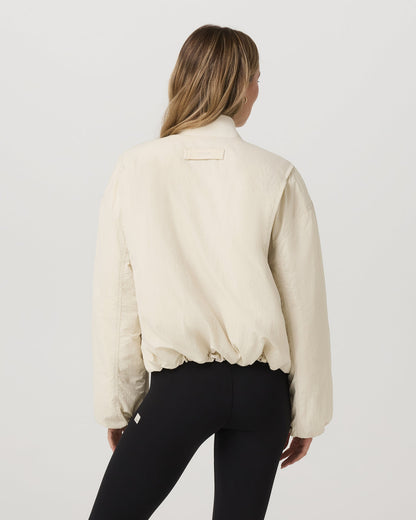 Lund Insulated Jacket Women's Bone Oversized Jacket - Vuori