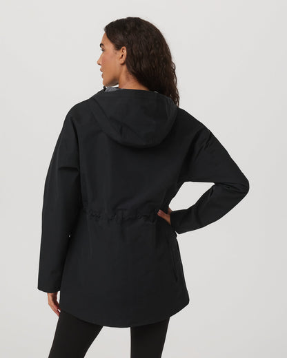 Pfeiffer Rain Jacket Black - Vuori