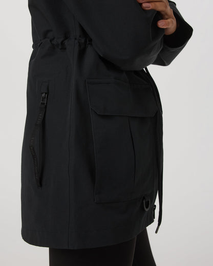 Pfeiffer Rain Jacket Black - Vuori