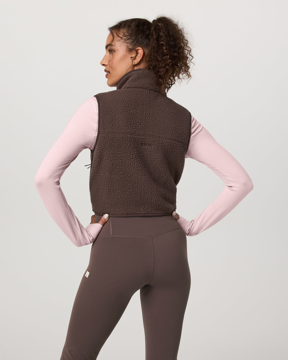 Alpine Vest Women's Java Fleece Vest - Vuori