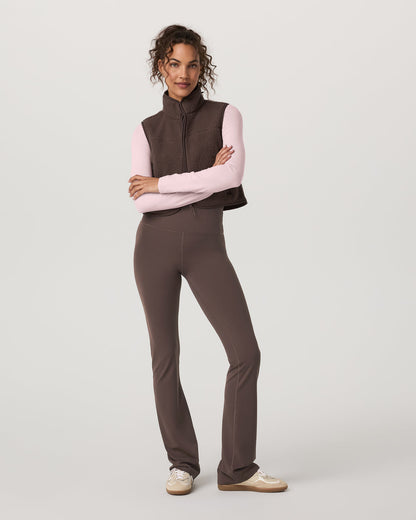 Alpine Vest Women's Java Fleece Vest - Vuori