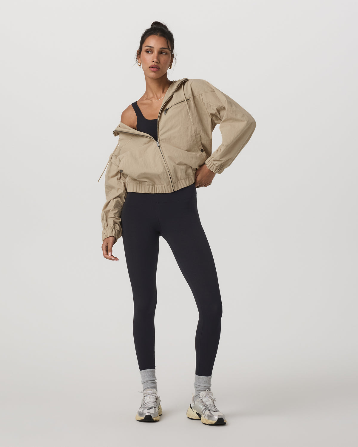 Ventana Jacket Women's Khaki Lifestyle Jacket - Vuori