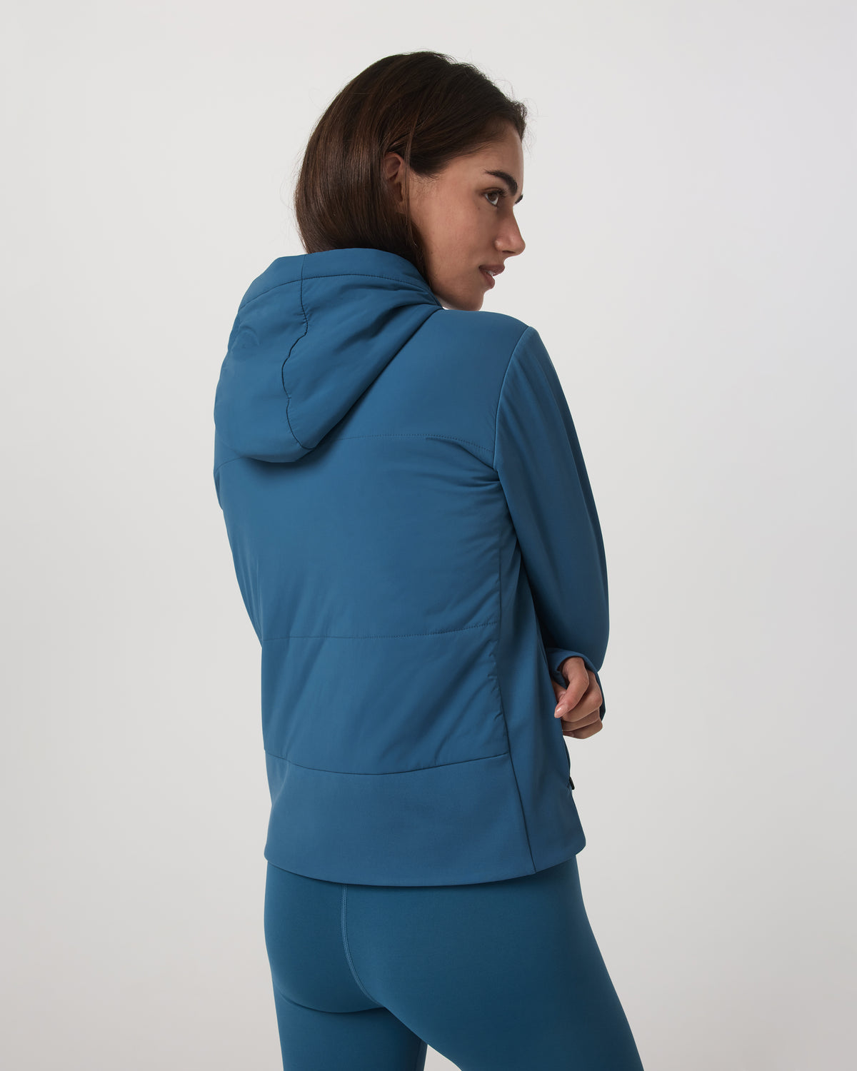 Chilled Out Full Zip Women's Lagoon Training Jacket - Vuori