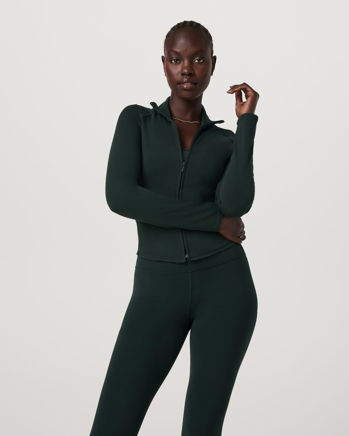Vuori AllTheFeels™ Full Zip Women's Evergreen Jacket - Vuori