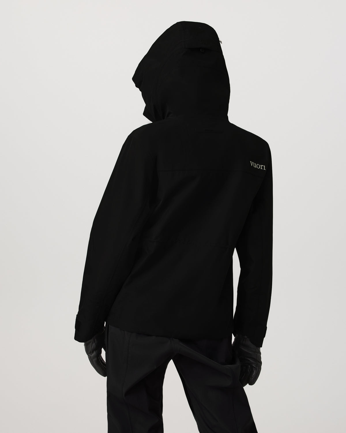 Women's Taika Snow Shell Black Ski/Board Jacket - Vuori