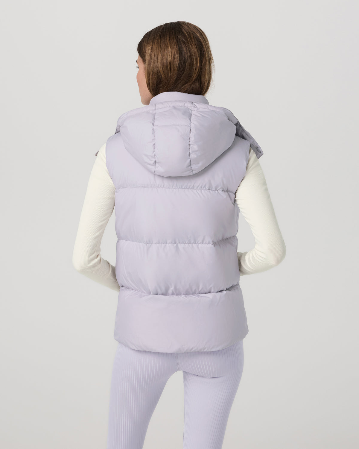 Alta Down Vest Women's Lavender Ice Sleeveless Vest - Vuori