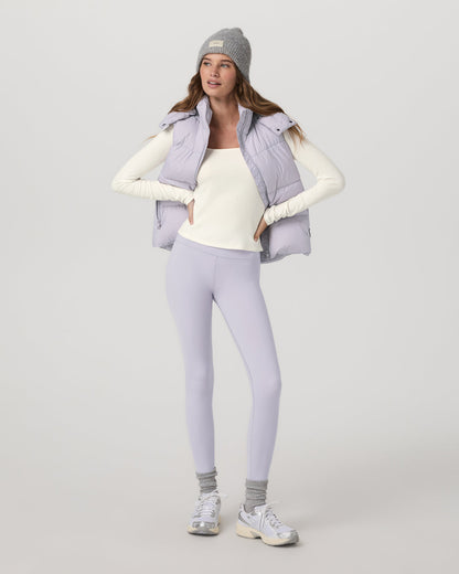 Alta Down Vest Women's Lavender Ice Sleeveless Vest - Vuori