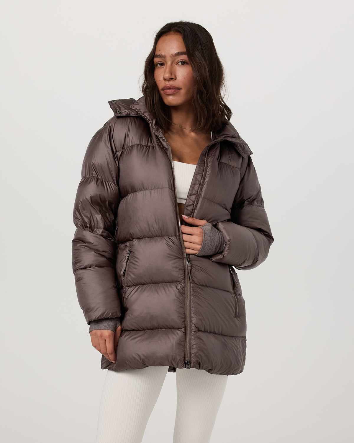 Vail Long Down Jacket Women's Huckleberry Down Coat - Vuori