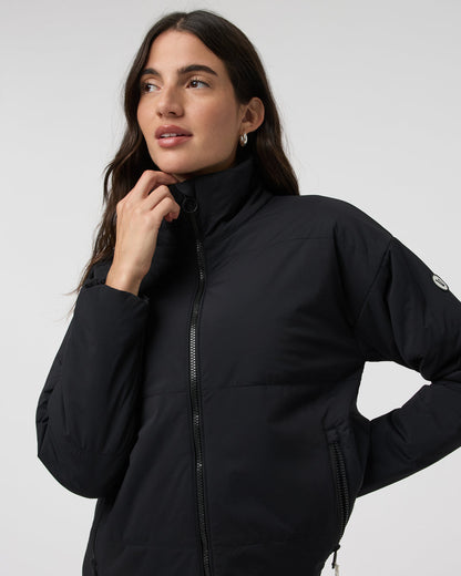 Canyon Insulated Jacket Black Lightweight Jacket - Vuori
