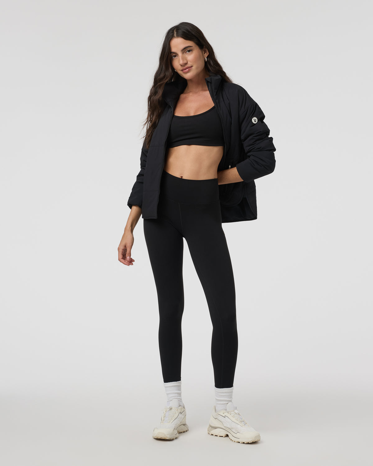 Canyon Insulated Jacket Black Lightweight Jacket - Vuori