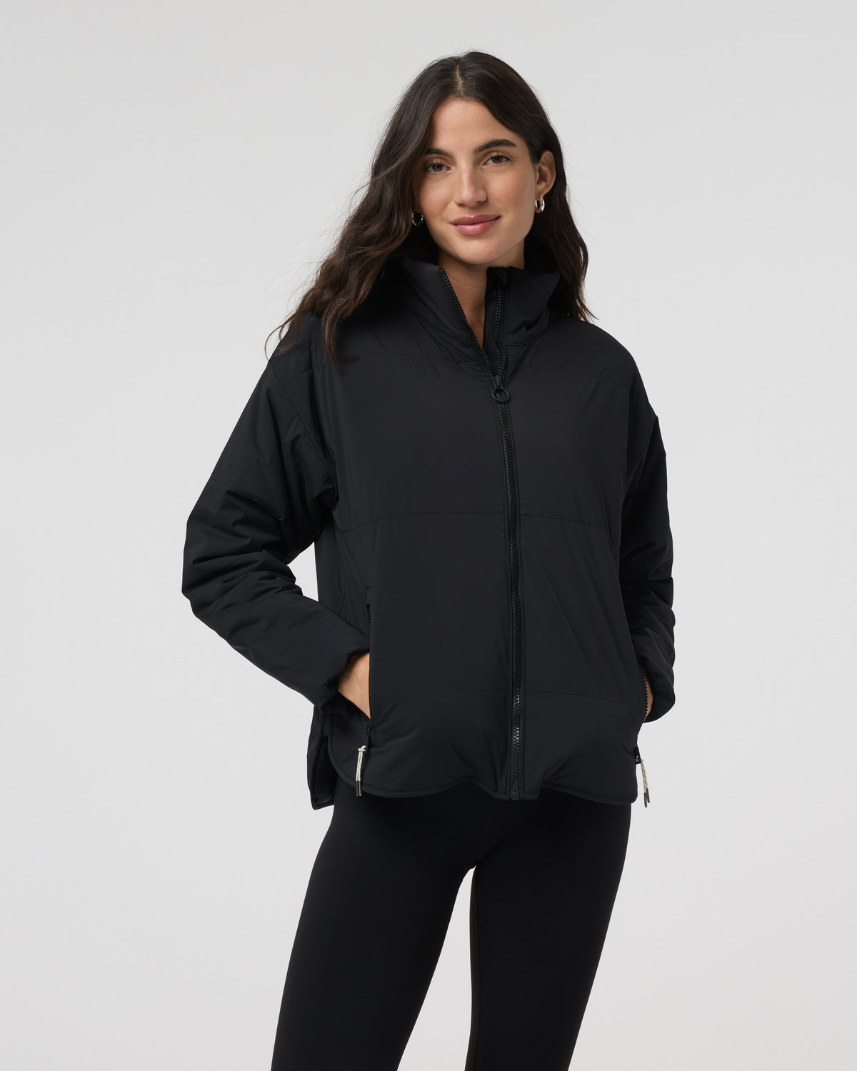 Canyon Insulated Jacket Black Lightweight Jacket - Vuori