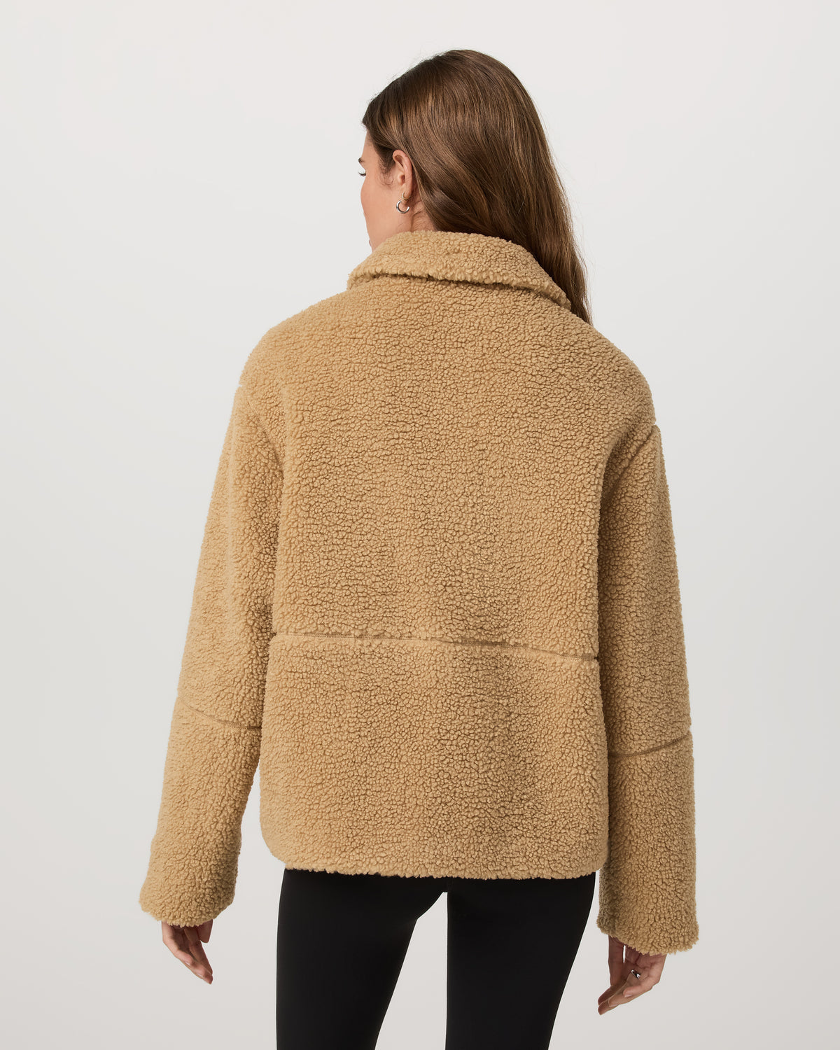 Lou Full Zip Jacket Women's Butterscotch Fleece Jacket - Vuori