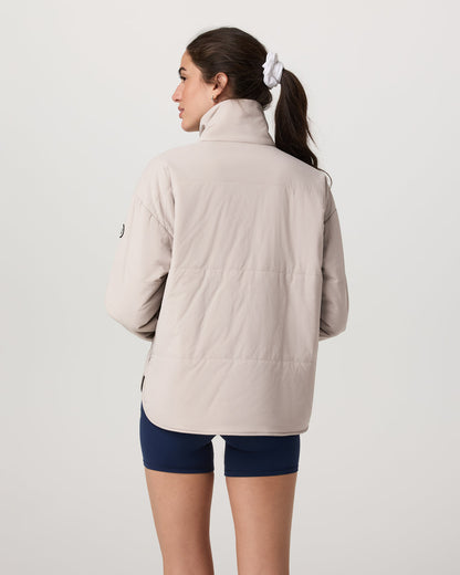 Canyon Insulated Jacket Women's Pumice Full-Zip Jacket - Vuori