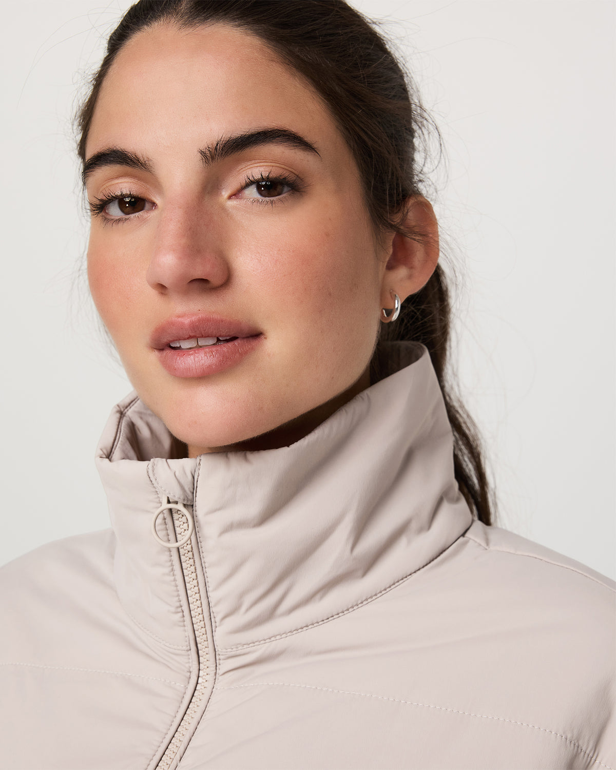 Canyon Insulated Jacket Women's Pumice Full-Zip Jacket - Vuori