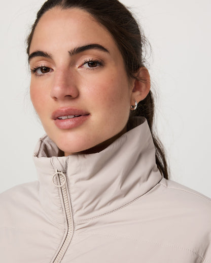 Canyon Insulated Jacket Women's Pumice Full-Zip Jacket - Vuori