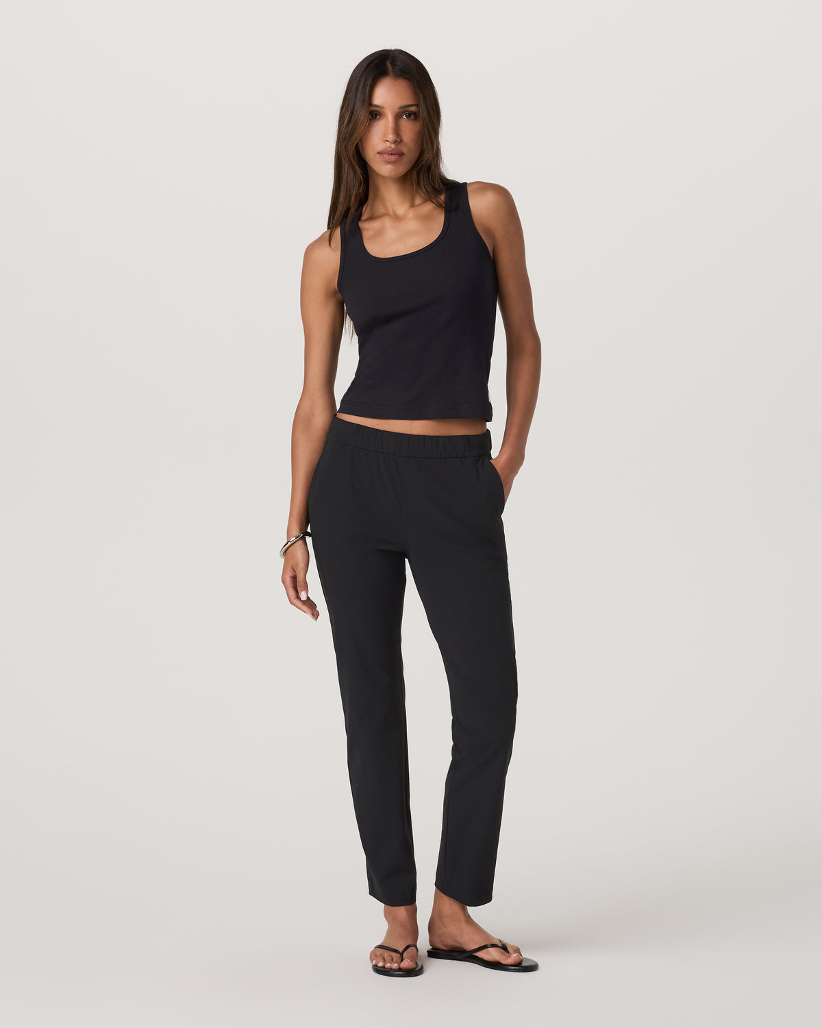 Miles Ankle Pant Black - Vuori