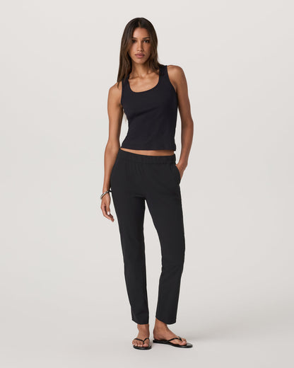 Miles Ankle Pant Black - Vuori