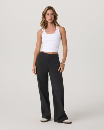 Telluride Twill Pant Women's Washed Black Pants - Vuori