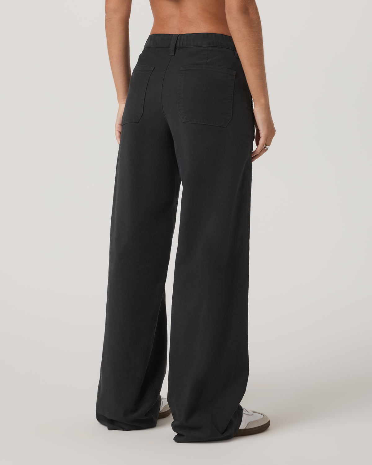 Telluride Twill Pant Women's Washed Black Pants - Vuori