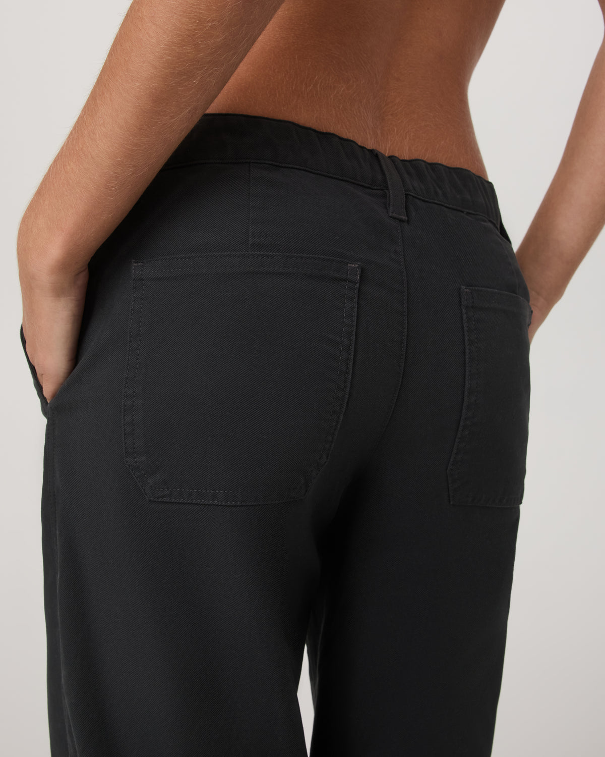 Telluride Twill Pant Women's Washed Black Pants - Vuori