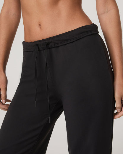Halo Straight Leg Pant Women's Solid Black Pants - Vuori