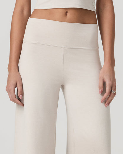 Halo Easy Wideleg Pant Women's Ecru Heather Pants - Vuori