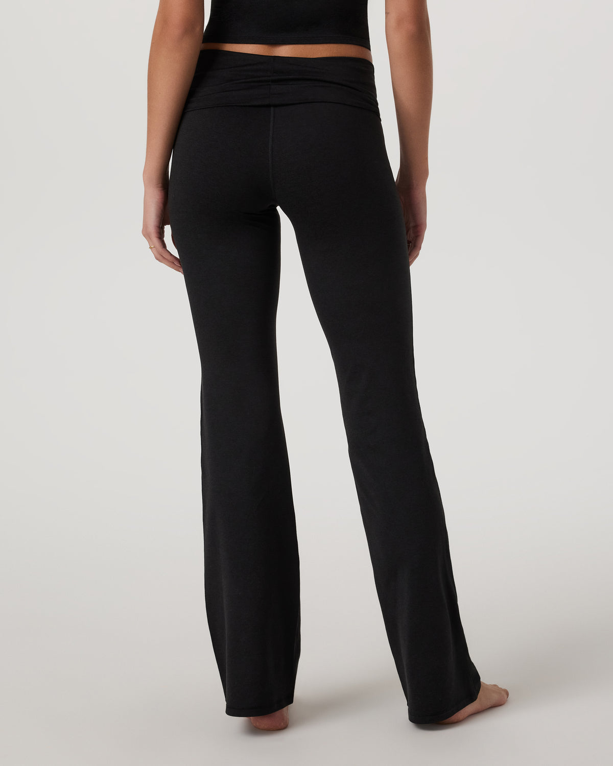 Halo Foldover Pant Black Heather - Vuori