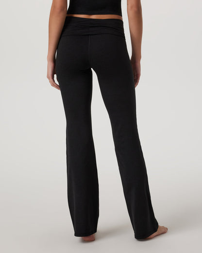 Halo Foldover Pant Black Heather - Vuori