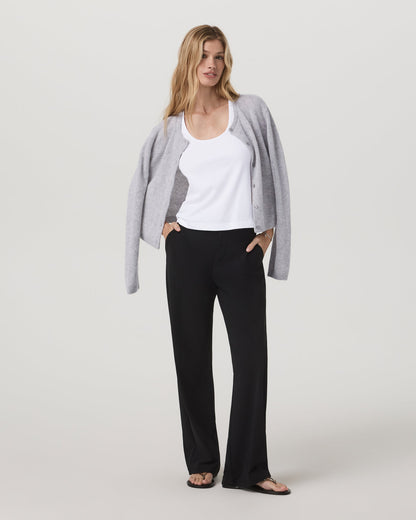 Miles Trouser Women's Black Straight Leg Pants - Vuori