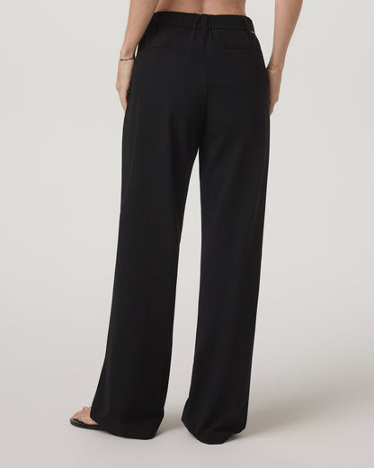 Miles Trouser Women's Black Straight Leg Pants - Vuori
