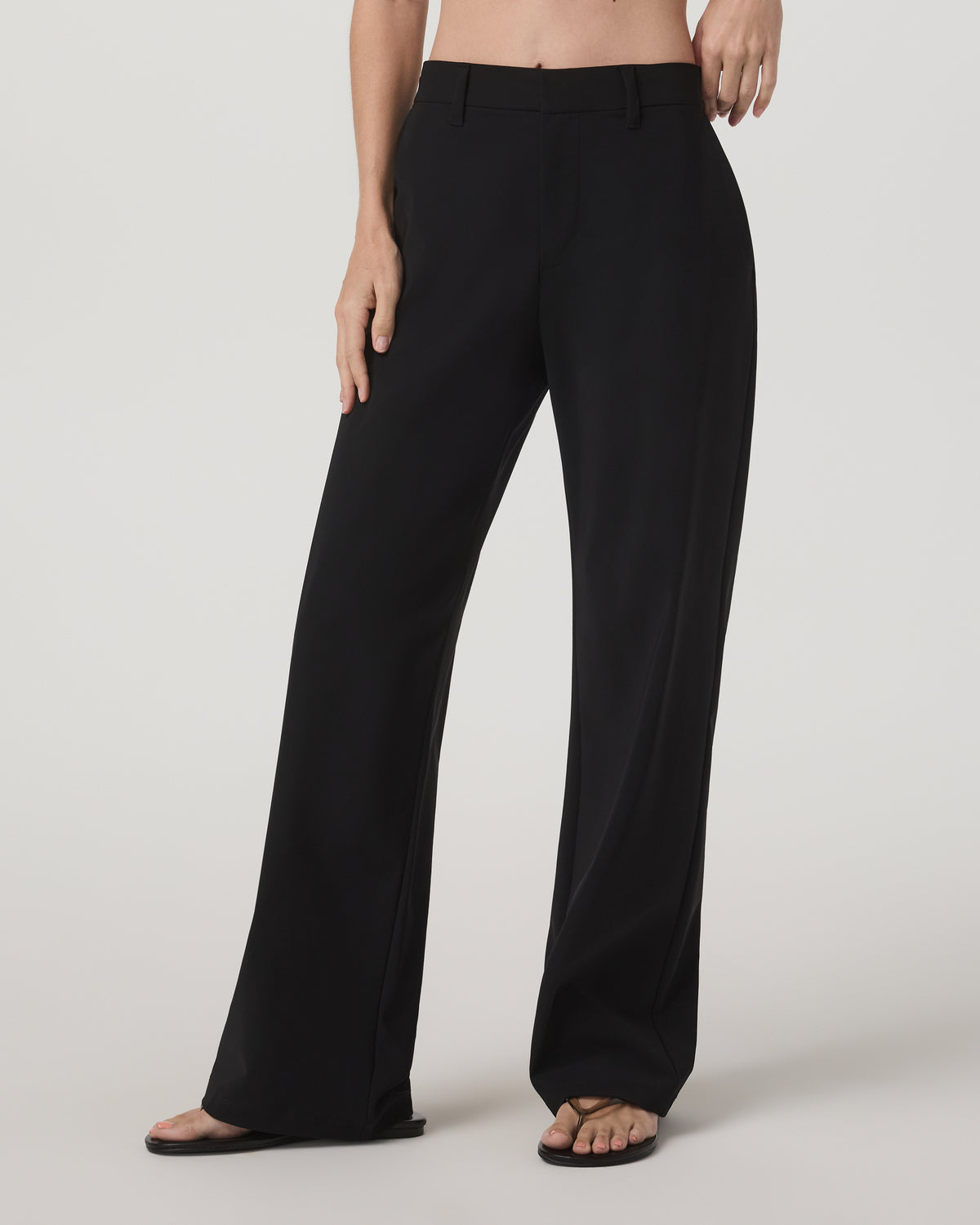 Miles Trouser Women's Black Straight Leg Pants - Vuori