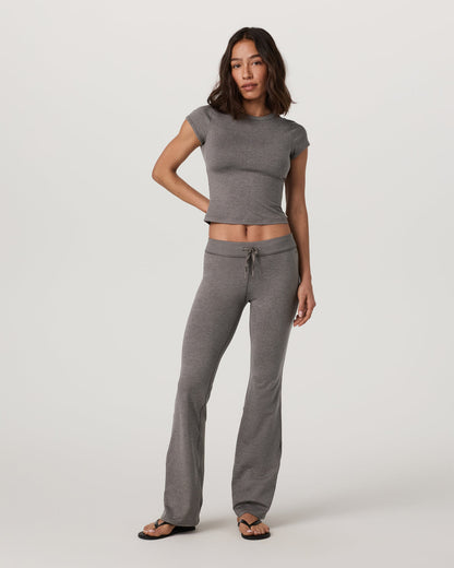 Halo Flare Pant Women's Chia Heather Pants - Vuori