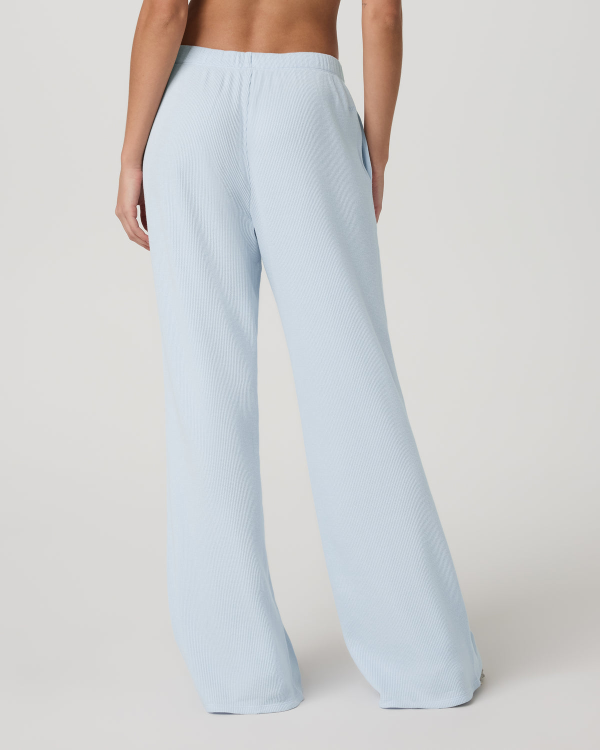 Waffle Wideleg Pant Women's Soft Sky Waffle Knit Pants - Vuori