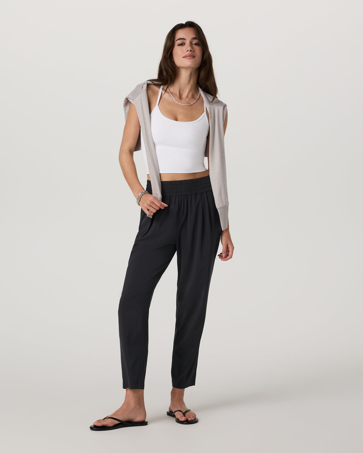 Villa Ankle Pant Black - Vuori