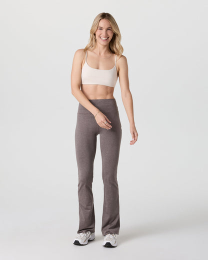 Halo Slim Flare Pant Chia Heather Pants - Vuori