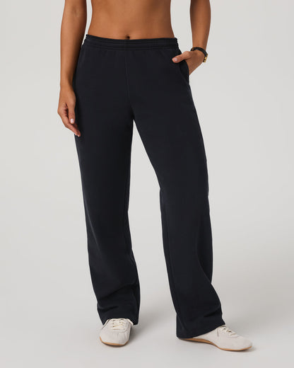 Women's Restore Straight Leg Sweatpant Washed Black - Vuori