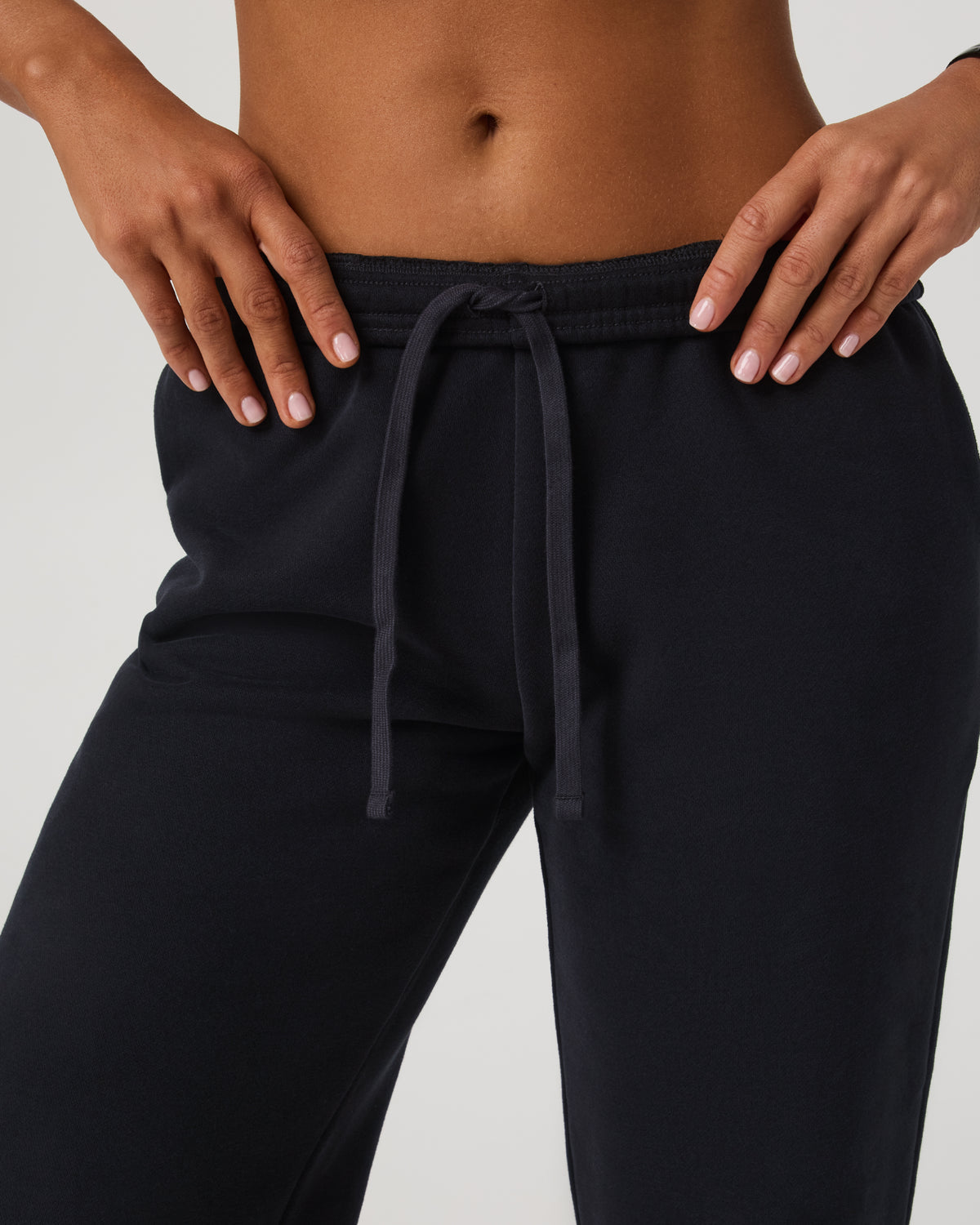 Women's Restore Straight Leg Sweatpant Washed Black - Vuori
