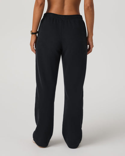 Women's Restore Straight Leg Sweatpant Washed Black - Vuori