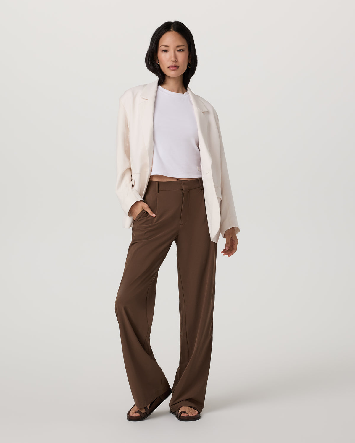 Villa Trouser Women's Espresso Trouser Pants - Vuori