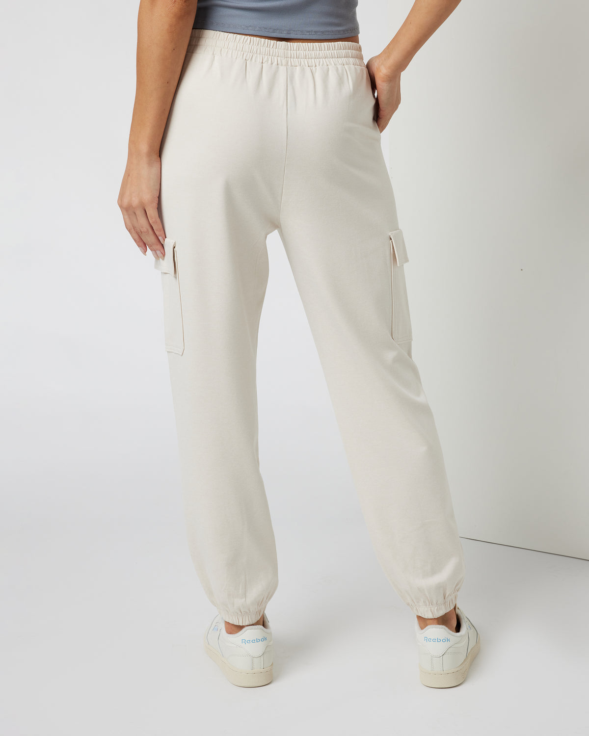 Boyfriend Cargo Sweatpant Milkweed Heather - Vuori