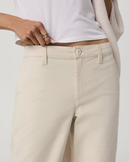 Telluride Twill Pant Women's Bone Mid-Low Rise Pants - Vuori