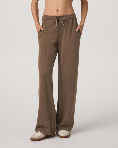 Compose Wideleg Pant Espresso Mid-High Rise Pants - Vuori
