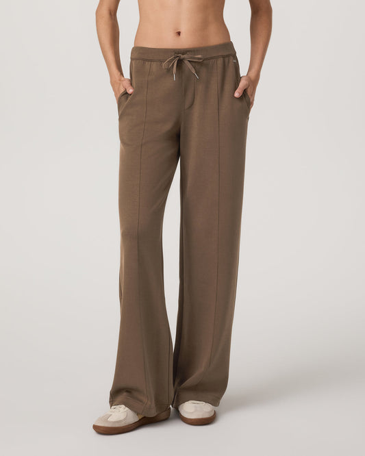 Compose Wideleg Pant Espresso Mid-High Rise Pants - Vuori